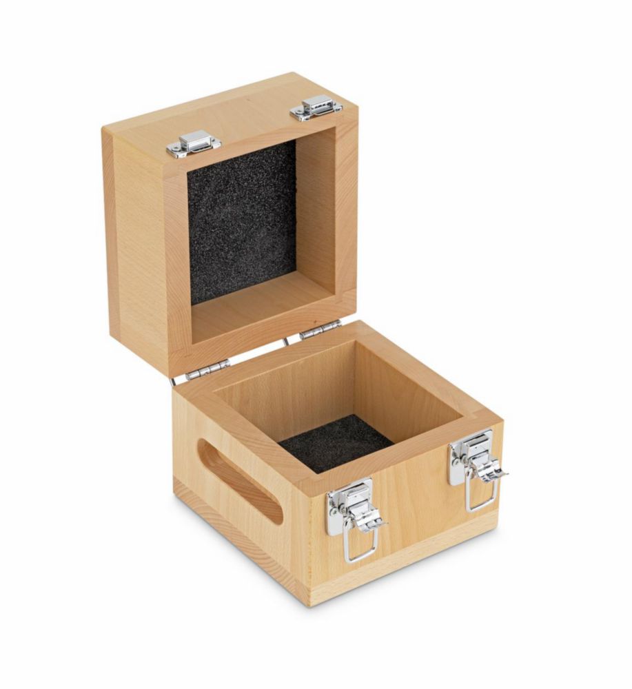 Holz-Gewichtsetui, 5 kg für F1, Kontrollgewicht