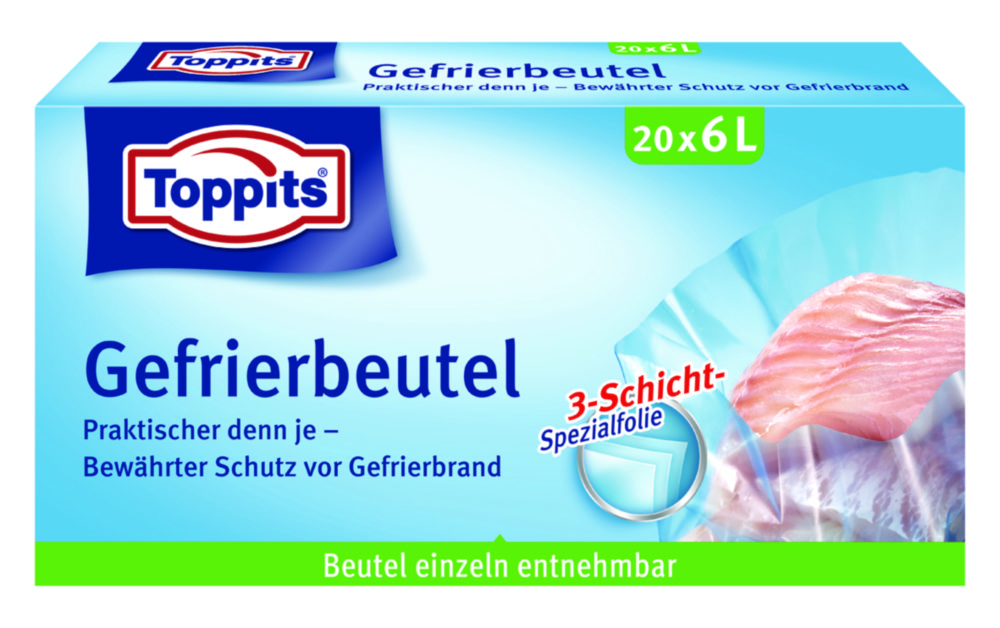 Gefrierbeutel mit Standboden