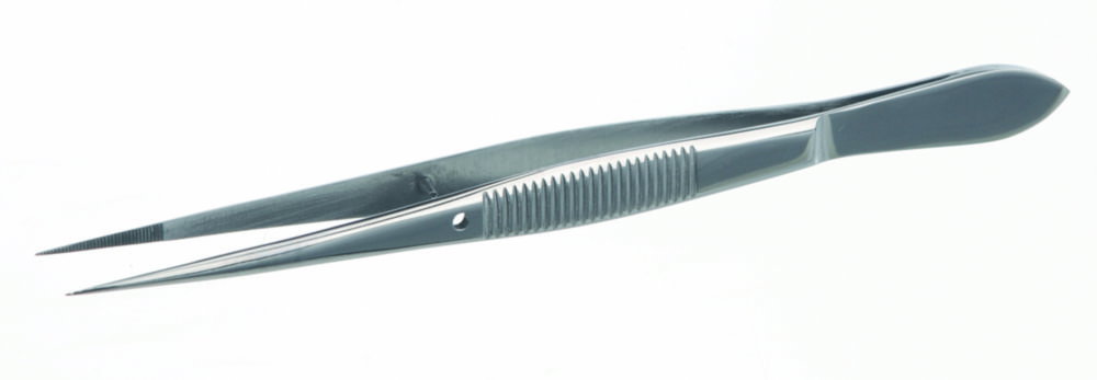 Pinzetten mit Führungsstift, 18/10 Stahl