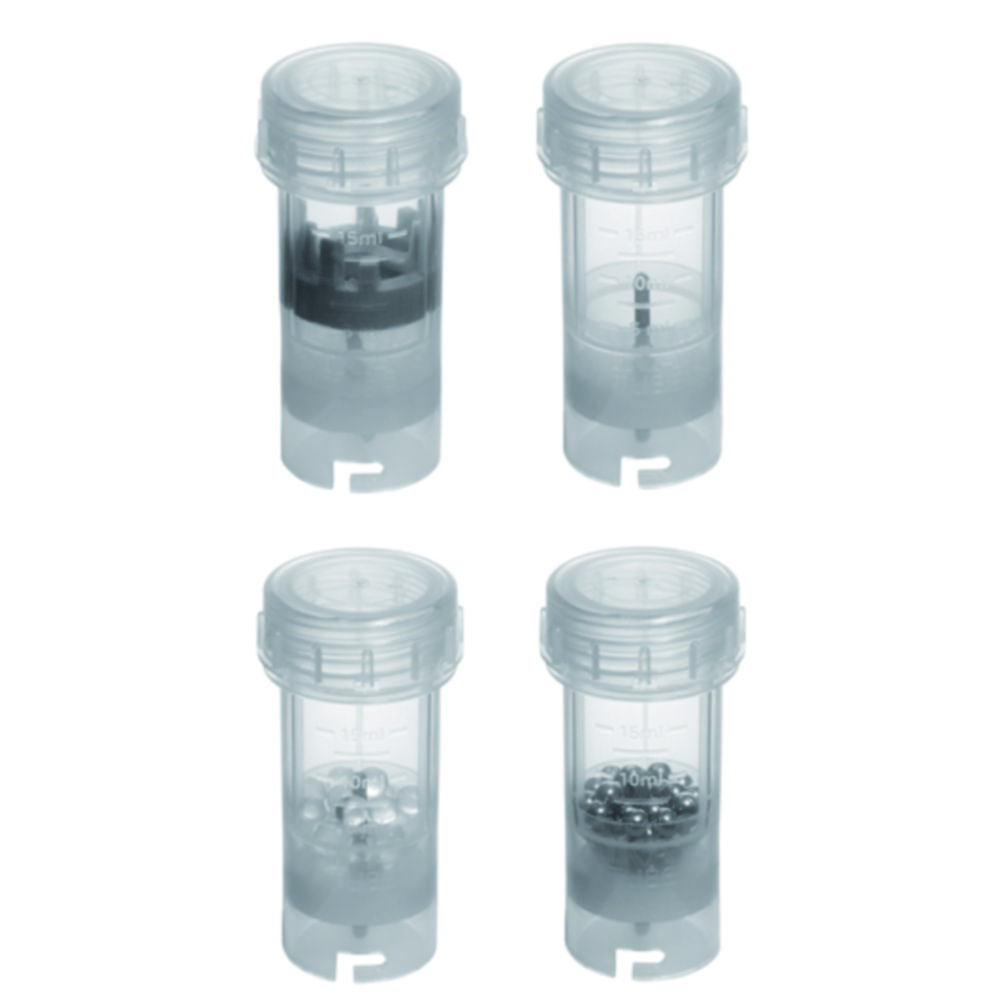Mischgefäße für Dispergiersystem ULTRA-TURRAX® Tube Drive