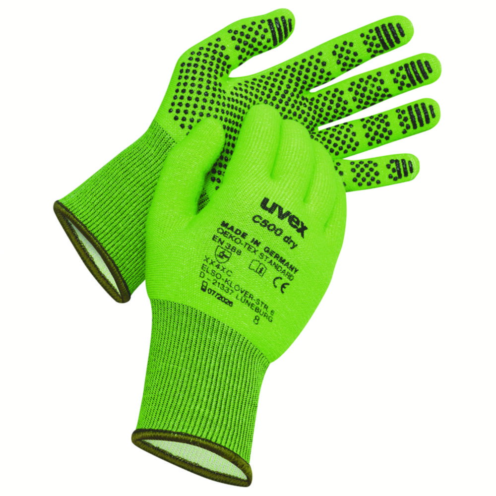 Schnittschutzhandschuh uvex C500 dry