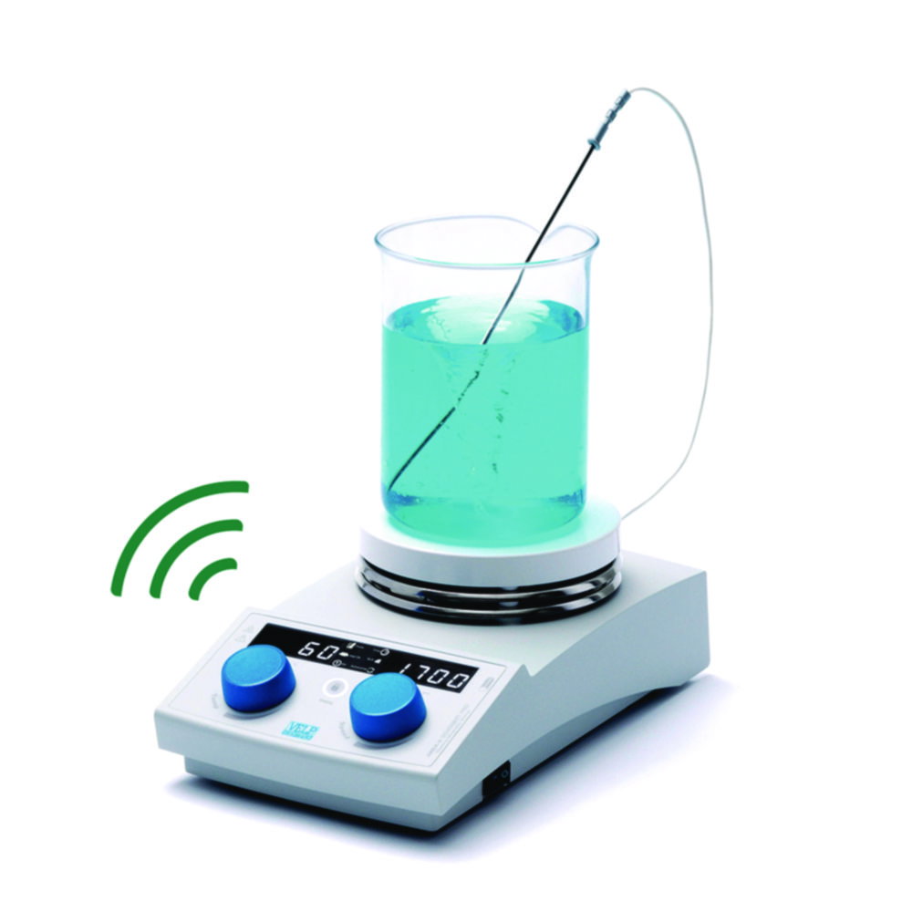 Magnetrührer AREX 6 Connect PRO mit Temperaturfühler | Typ: AREX 6 Connect PRO, Anzahl Rührstellen: 1, Max. Rührmenge: 20 l