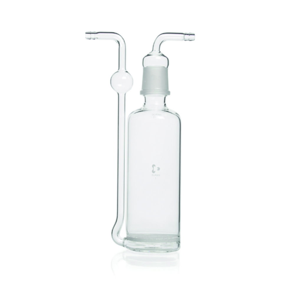 Gaswaschflasche Duran®, mit eingeschmolzener Filterplatte
