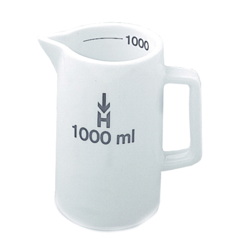 n.m.l. Mensur 250 ml, graduiert Porzellan