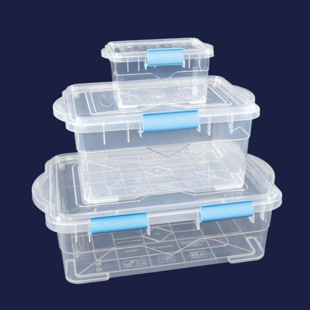 Box 0,75 Liter fester Deckel-2 Stufen Öffnung