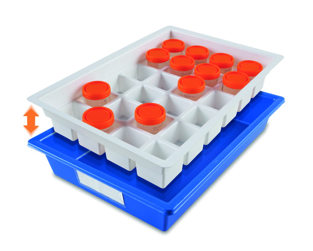 Laborschalen mit Einsatz, DROPLET™, PS