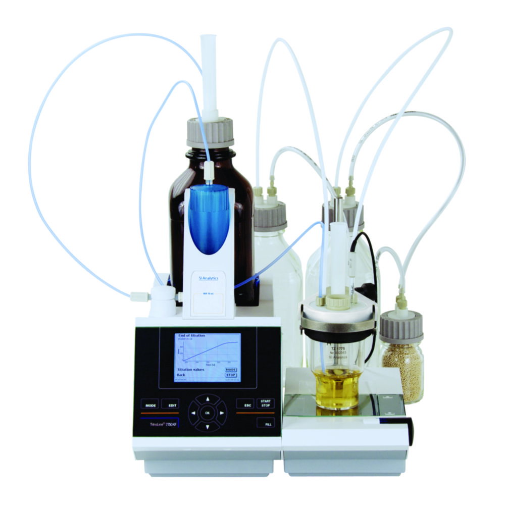 Titrator TitroLine® 7750 KF, mit Wechselaufsatz WA 05