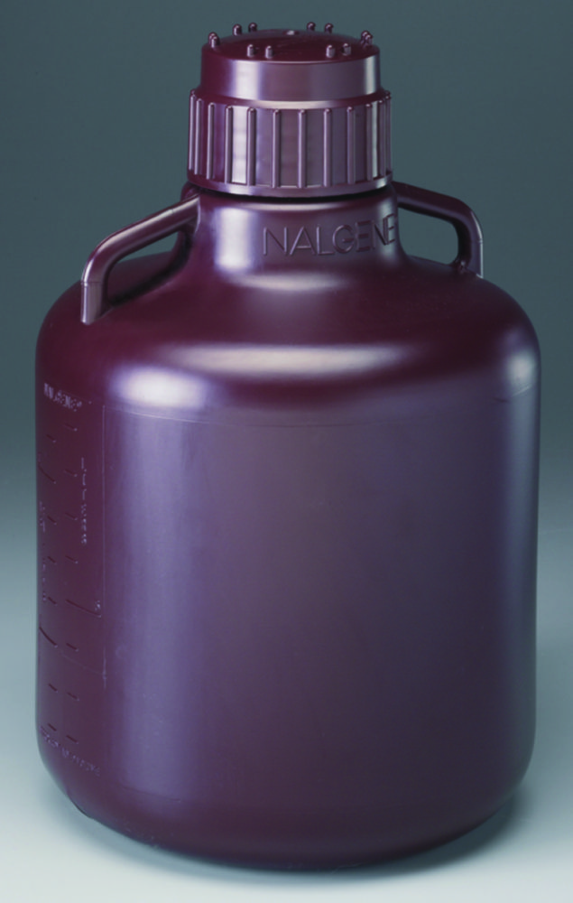 Ballonflaschen Nalgene™, braun, mit Henkel