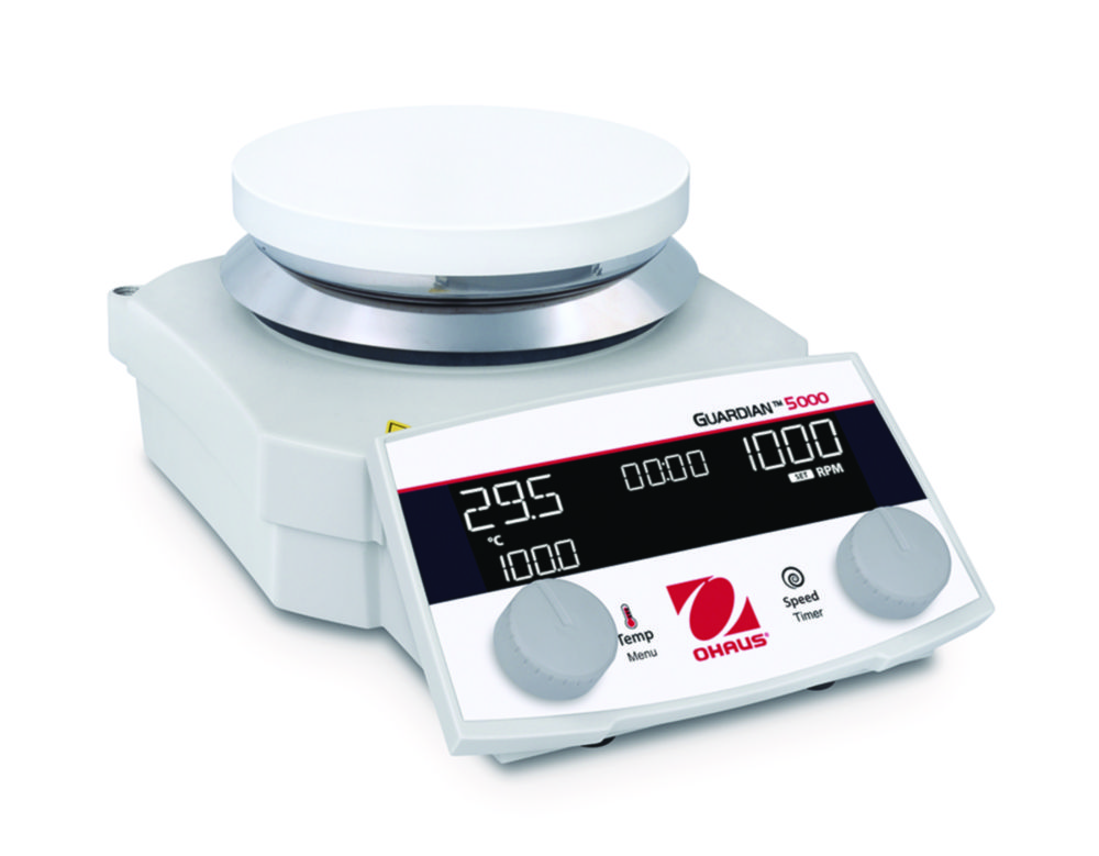 Heizplattenrührer Guardian™ 5000, mit runder Deckplatte