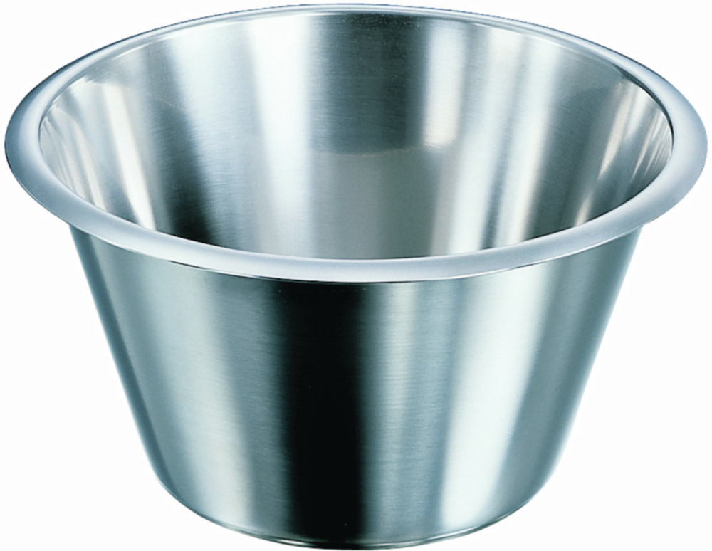 Schüssel, 270 X 123 mm (Ø X H) 4,0 L, rostfreier Edelstahl, konisch