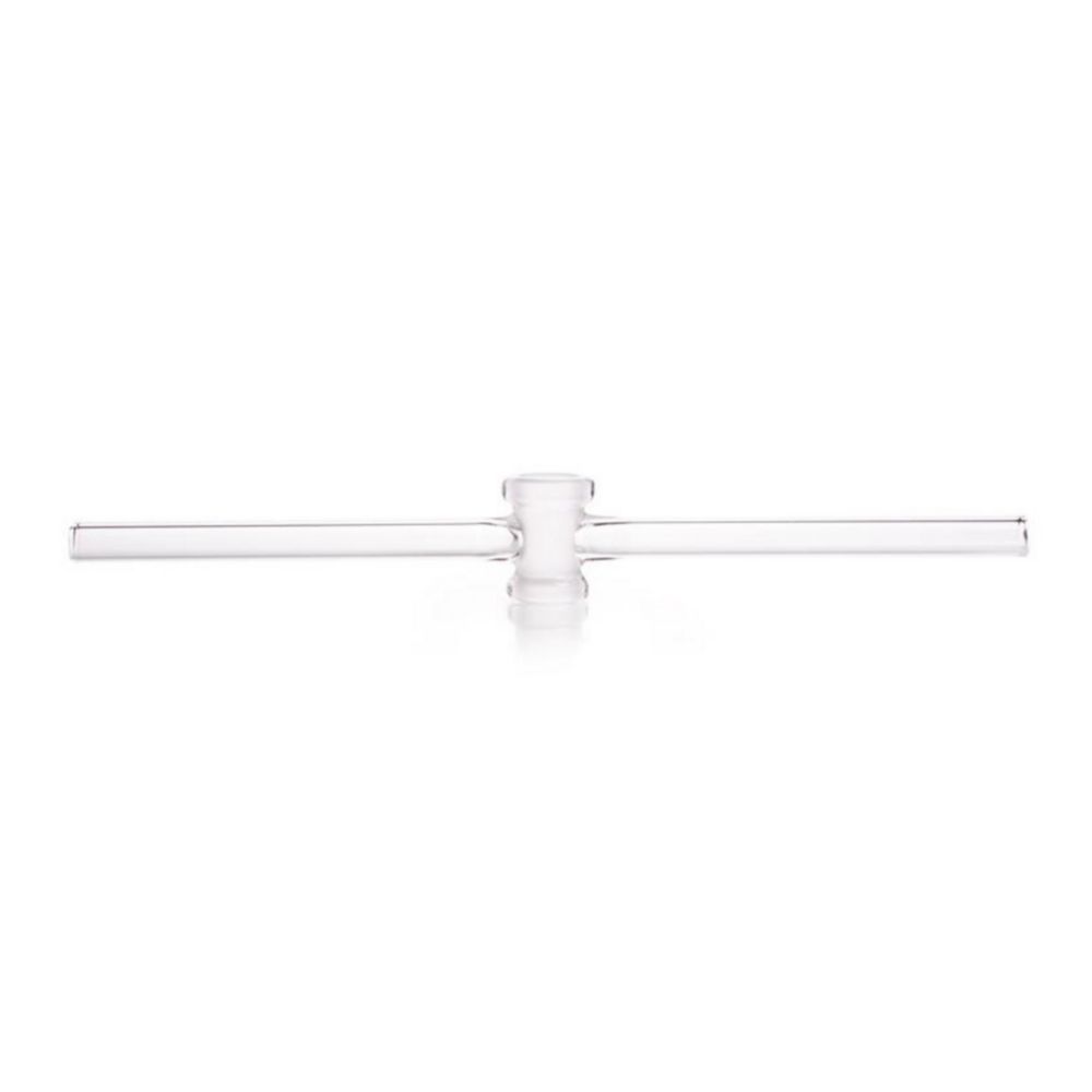 DURAN® Einweghähne, geschliffen, ohne Küken, Bohrung 4 mm, NS 14.5,"Hahnansatz 10 mm"