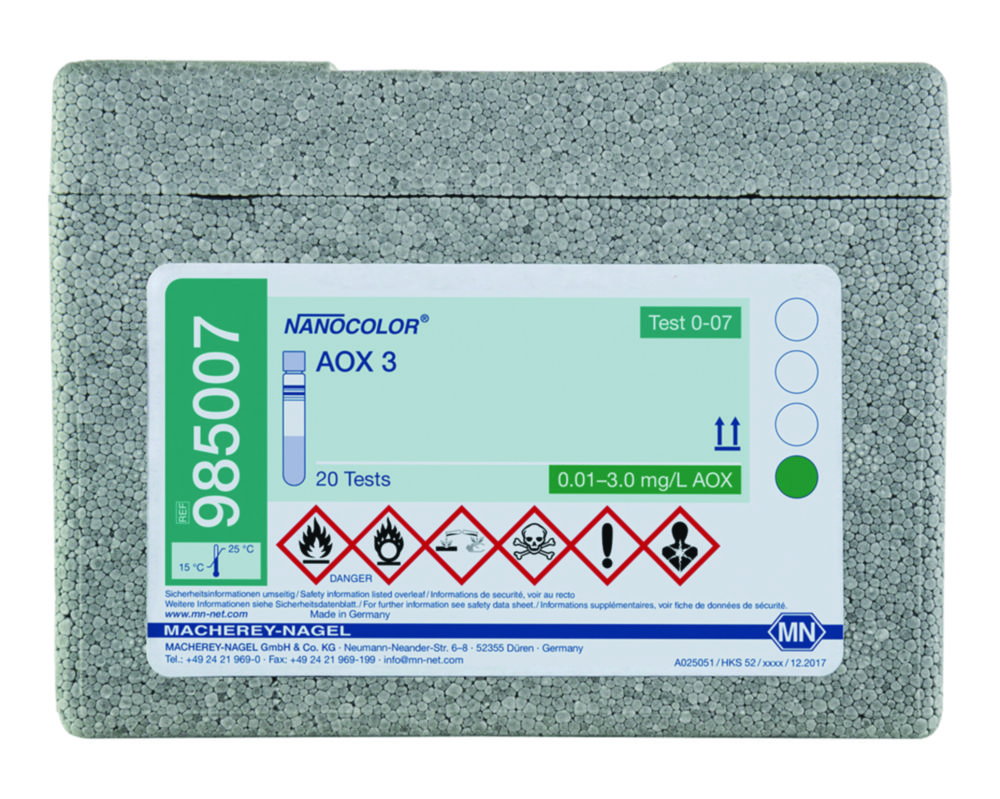 Rundküvettentests NANOCOLOR® AOX 3