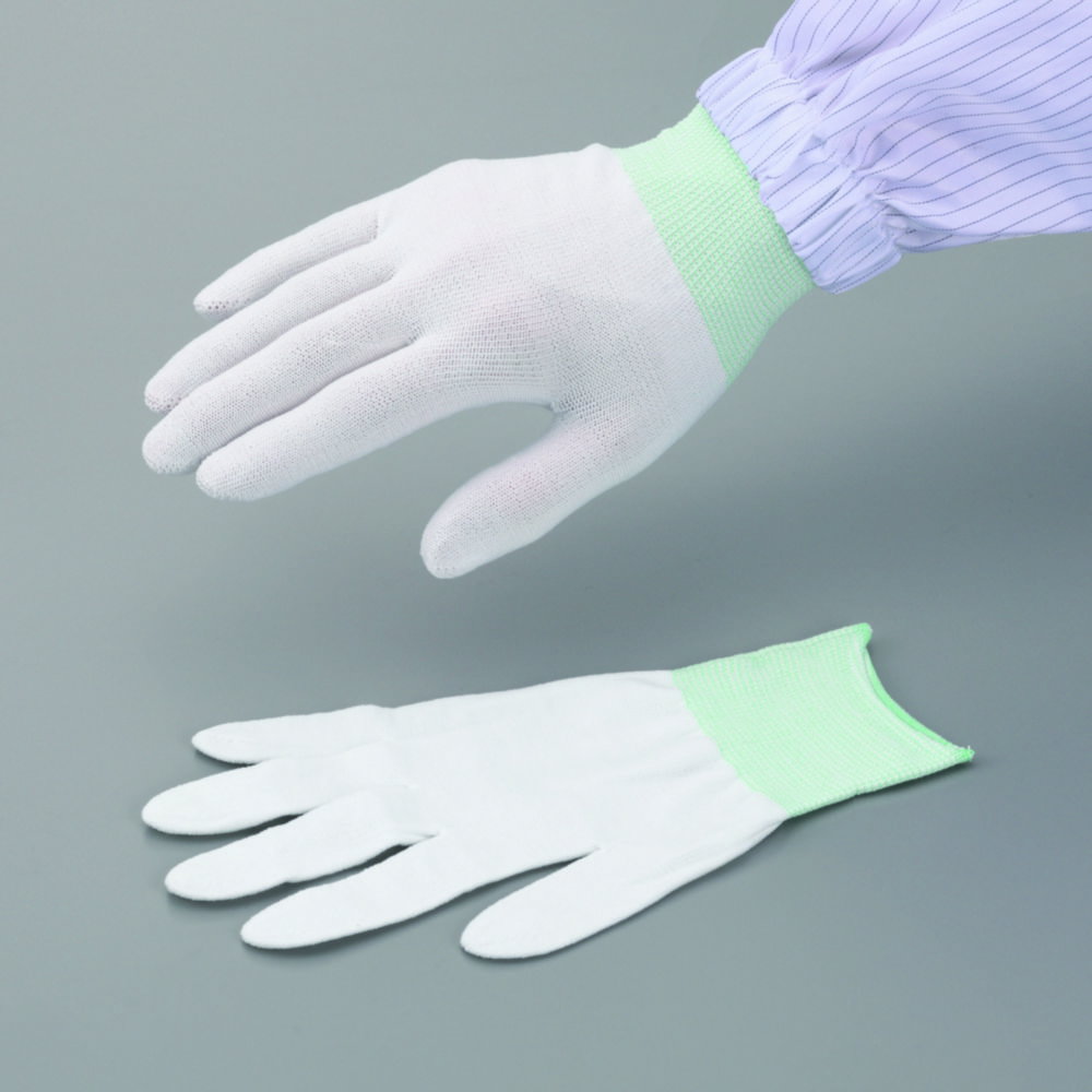 Unterziehhandschuhe, ASPURE SILVIX, weiß, Nylon