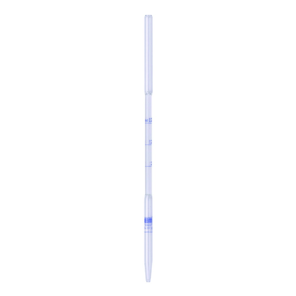 Demeterpipetten, Kalk-Soda-Glas, Marke bei 1,0/1,1 ml