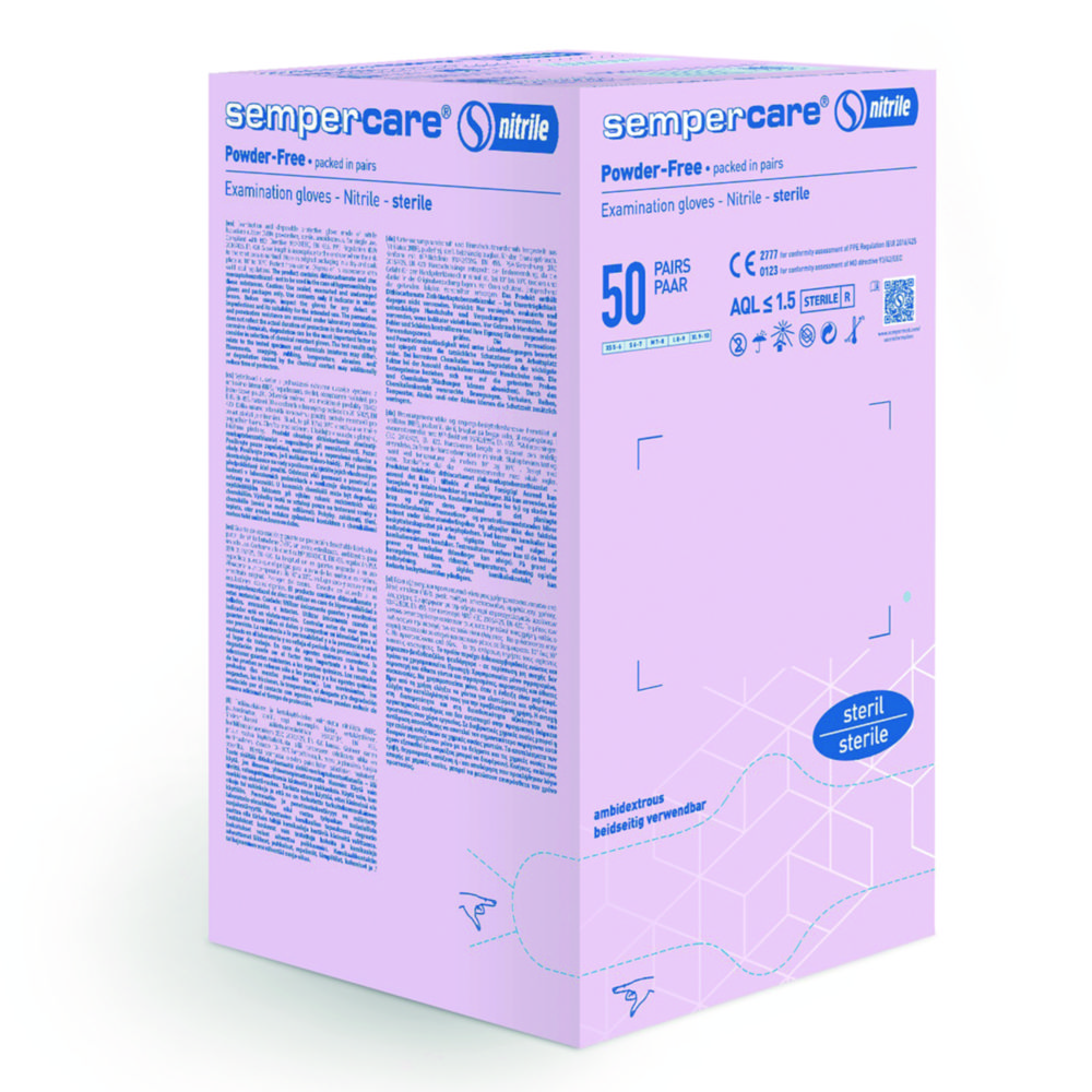 Einmalhandschuhe, SEMPERCARE® Nitrile, steril