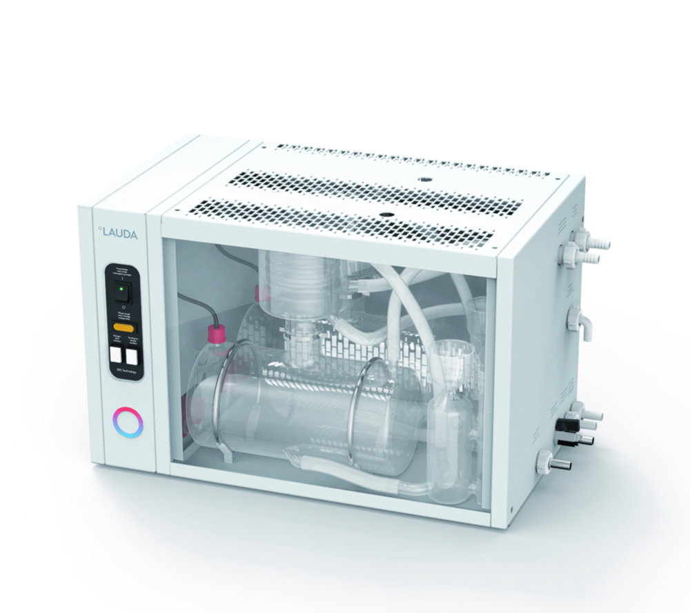 Wasserdestillierapparate Puridest, zweistufig, Glas