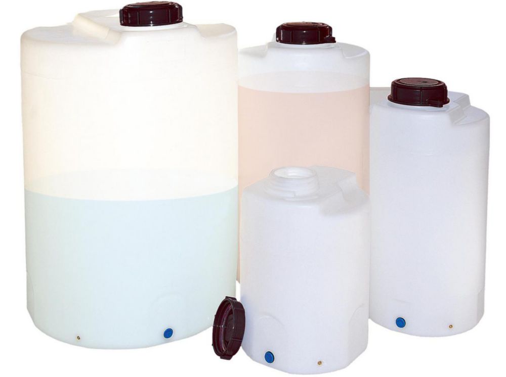 Misch-Dosierbehälter 100 ltr. LDPE, mit Schraubdeckel Skaleneinteilung 10 ltr.