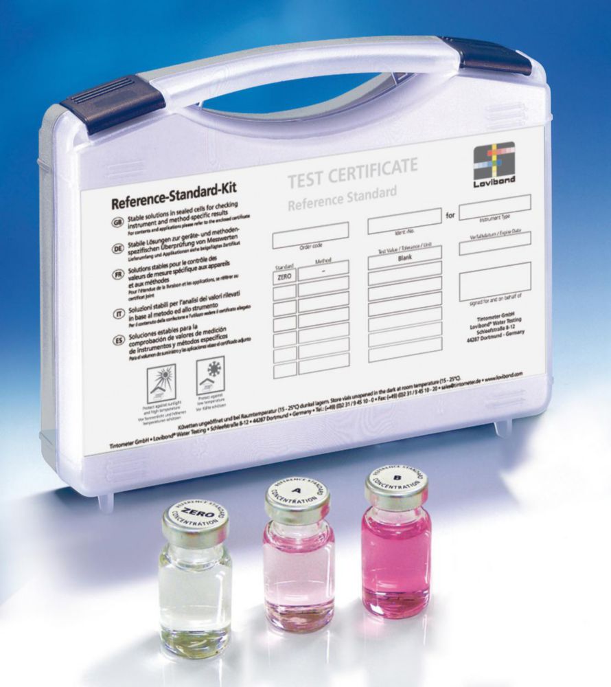 Referenzstandard-Kits Chlor VARIO für Photometer MD Serie