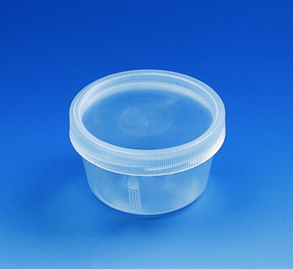 Dosen, konisch, mit Schraubverschluss, PP | Nennvolumen: 30 ml, Ø: 57 mm