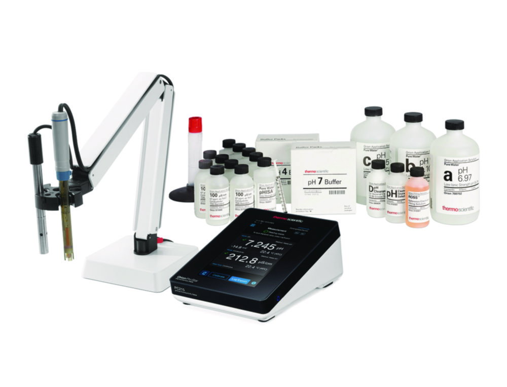 pH/Ionen- und Leitfähigkeitsmessgerät Orion™ Pro Star PC215, pure water kit