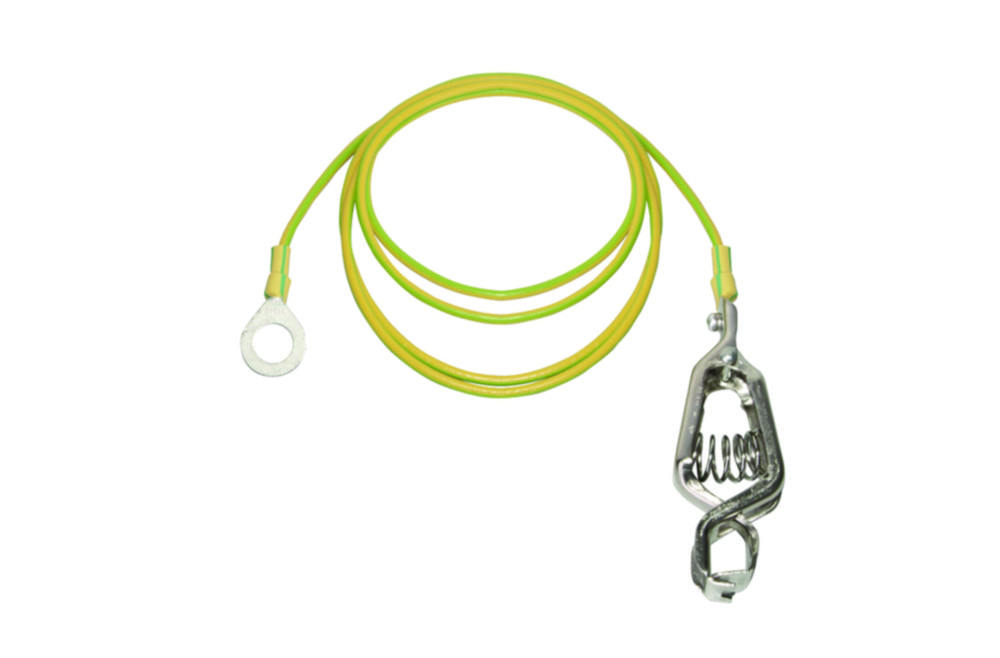 Erdungskabel, 1 Zange 1 Anschlussring, L=1,50m