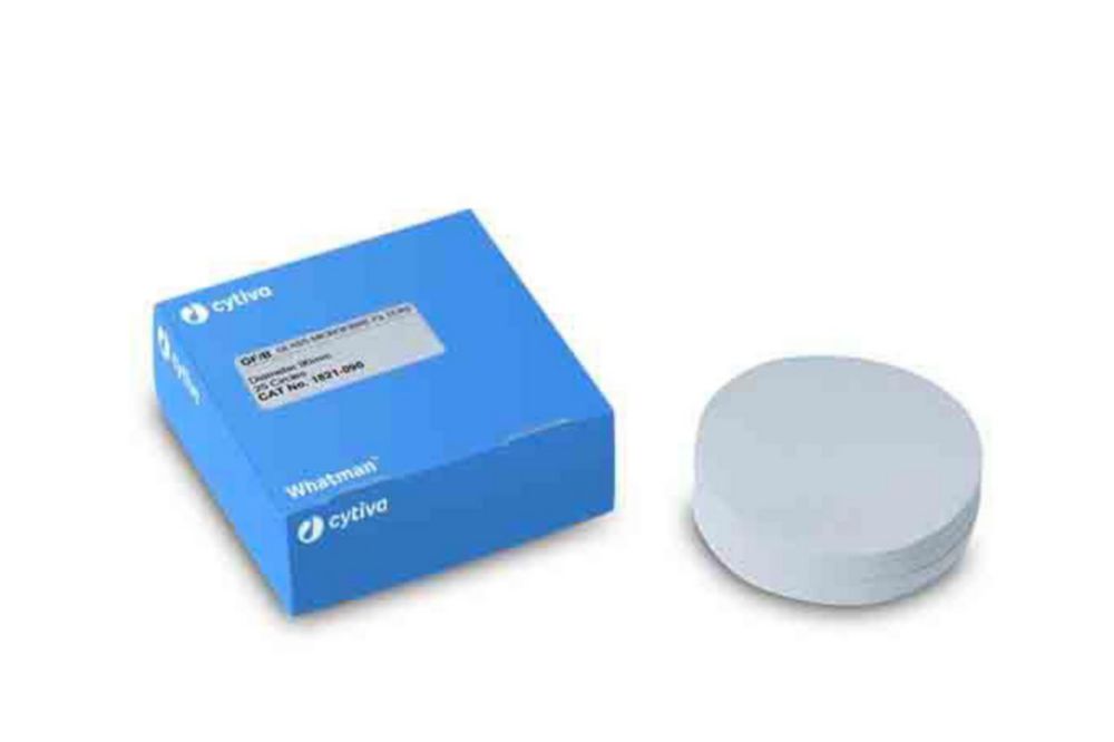 GF-Rundfilter GF 6, 25 mm 80 g/m², Abscheidegrad 99,97 % (kein ADR), VE=200