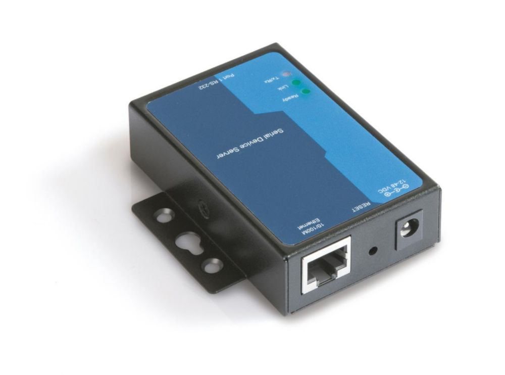 RS-232/Ethernet-Adapter zur Anbindung von Waagen mit RS-232 Schnittstelle über Ethernet an ein Netzwerk
