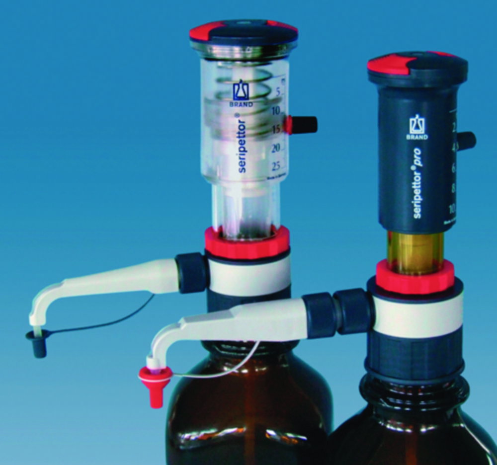 Flaschenaufsatz-Dispenser seripettor® / seripettor® pro
