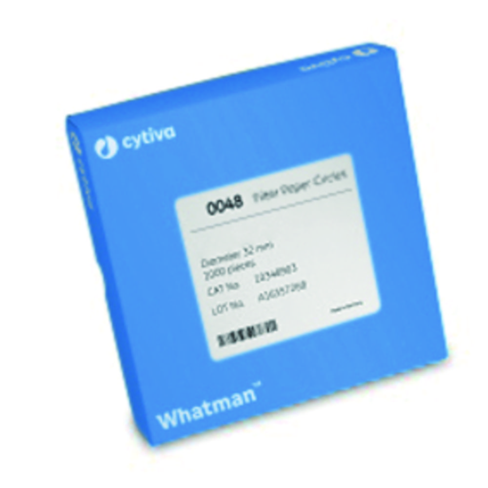 Filterpapiere Sorte 48, Rundfilter