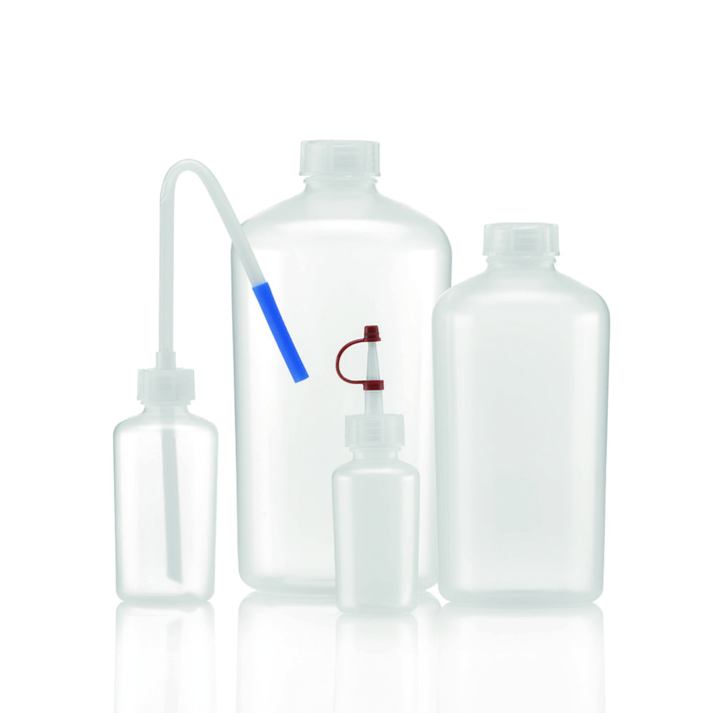 Hochschulterflasche ohne Verschluss Serie 302, HDPE