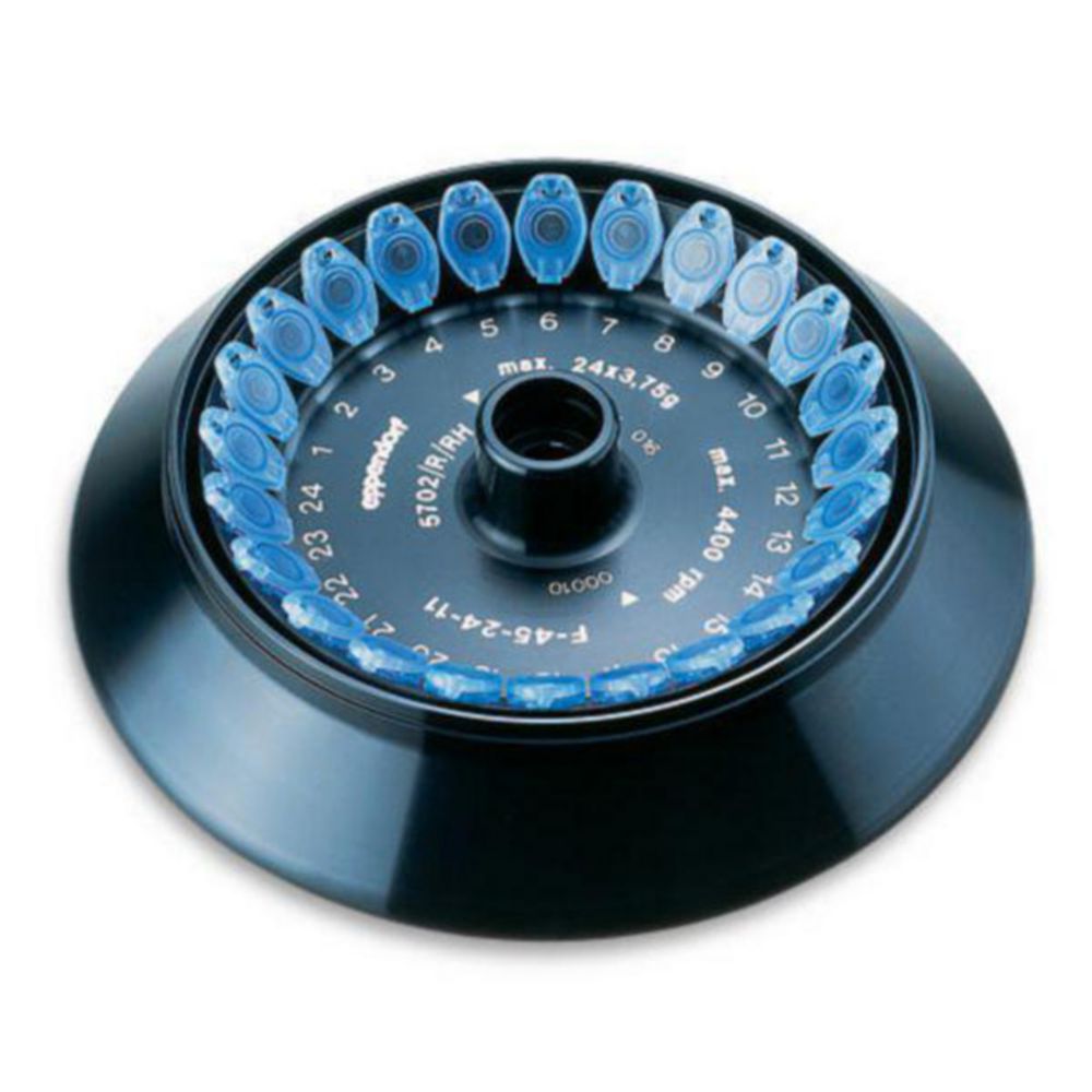 Festwinkelrotor F-45-24-11 für Zentrifugen 5702/5702 R/5702 RH