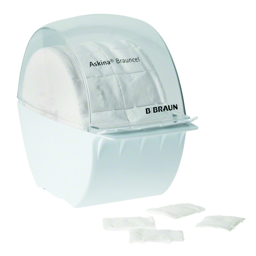 Spender für Zellstofftupfer Askina® Brauncel®