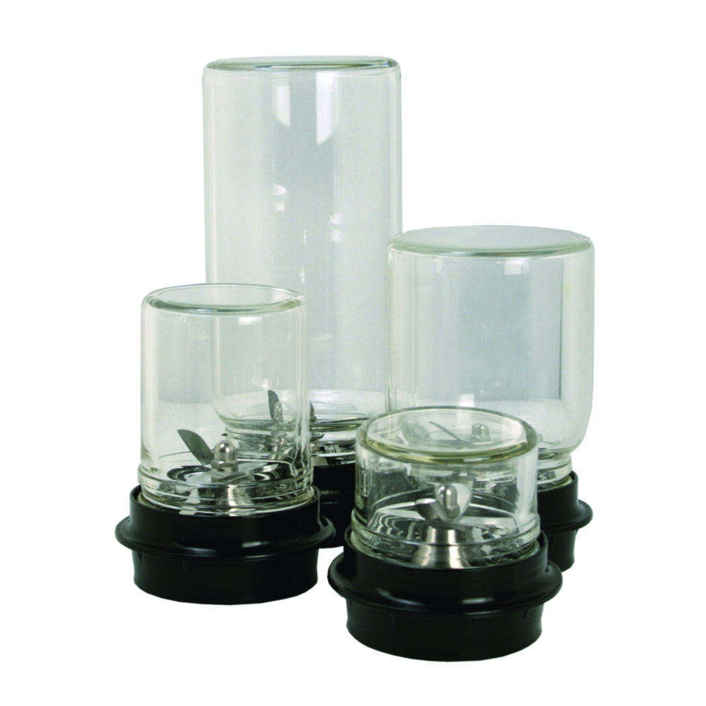 Mixaufsätze für Labormixer MICROTRON®, Borosilikatglas