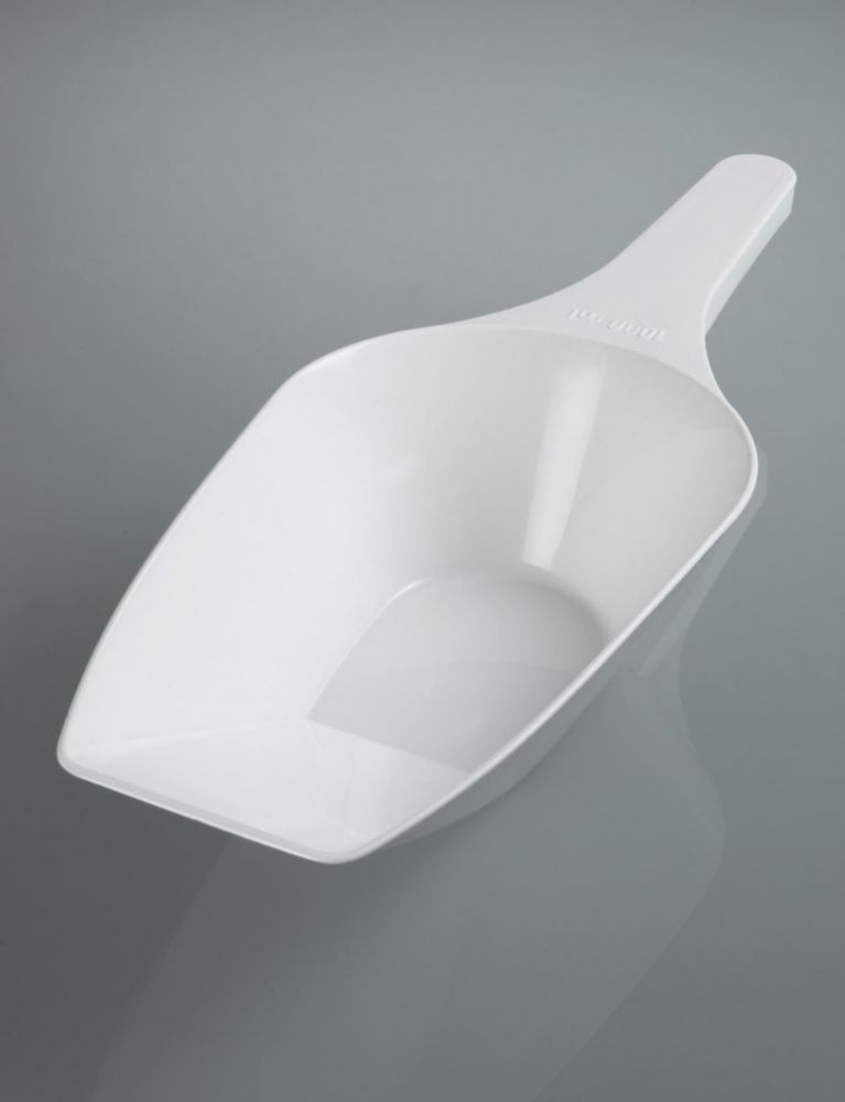 Messschaufel 1000 ml, PP weiß, LxB 385x134 mm