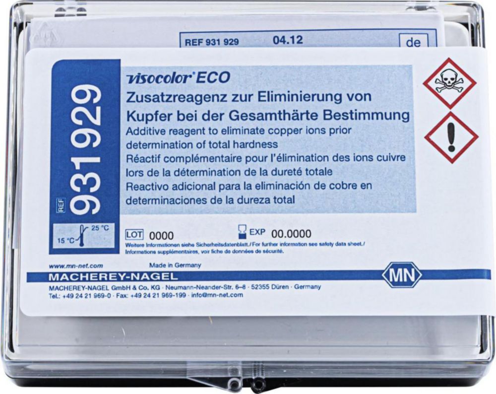 VISOCOLOR® ECO Gesamthärte Zusatzreag. Testsatz (kein ADR)