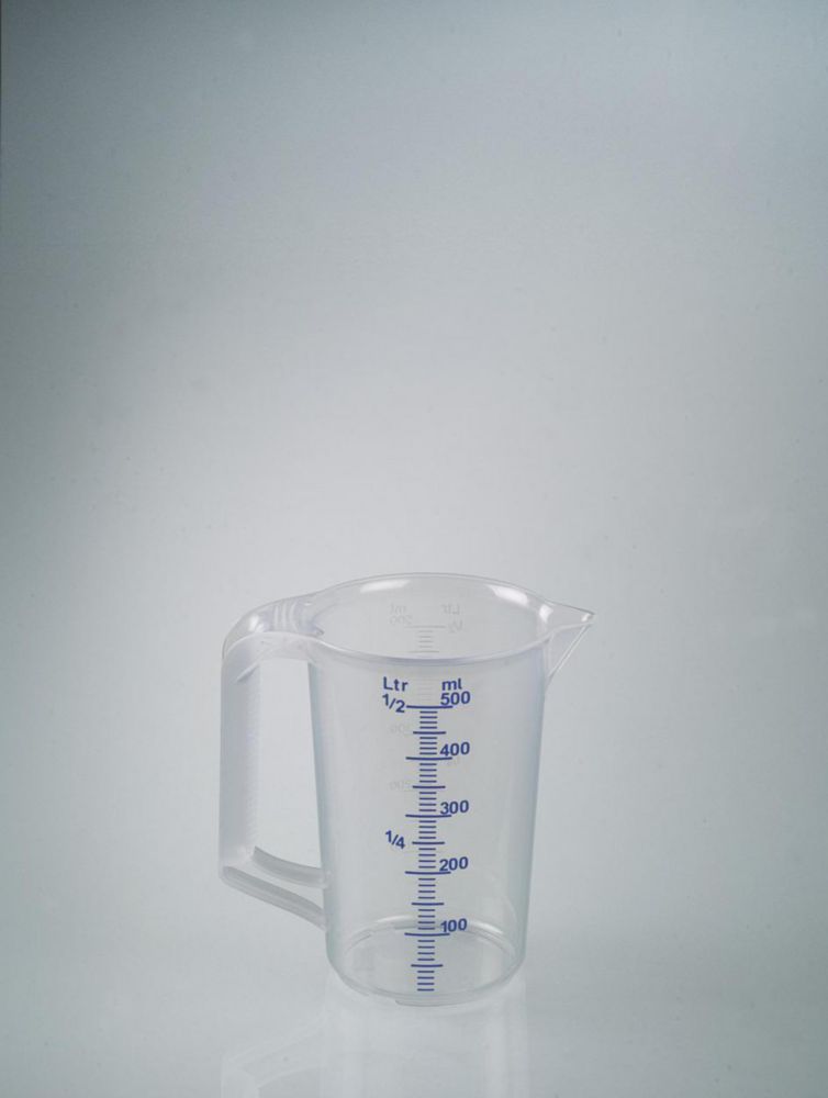 Messkanne Industrie, 500 ml mit geschlossenem Griff