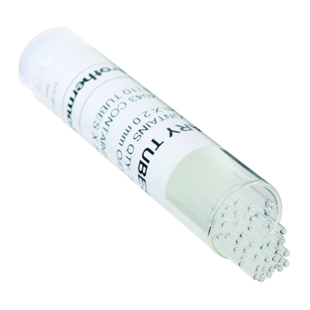 Schmelzpunktbestimmungs-Röhrchen Electrothermal