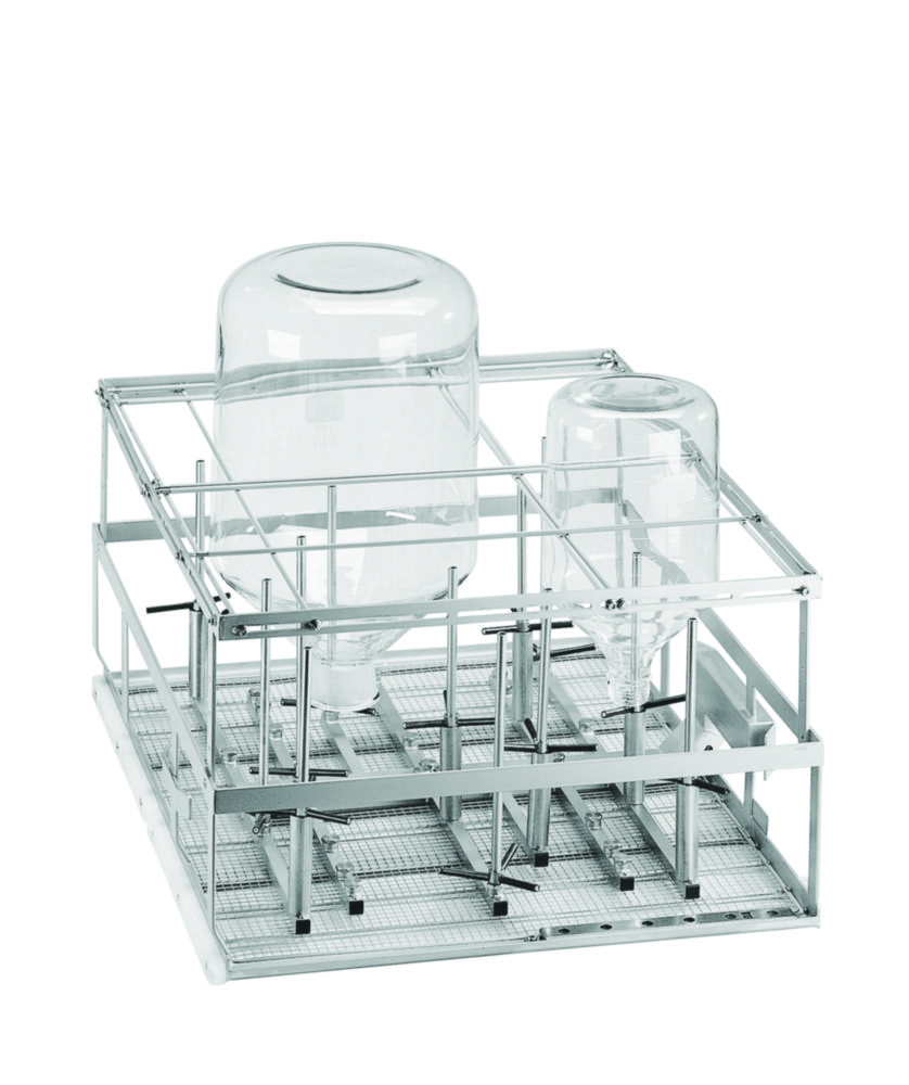 Wagen Injektor E 957 TA zur Aufnahme von 1-12 großvolumigen Laborgläsern