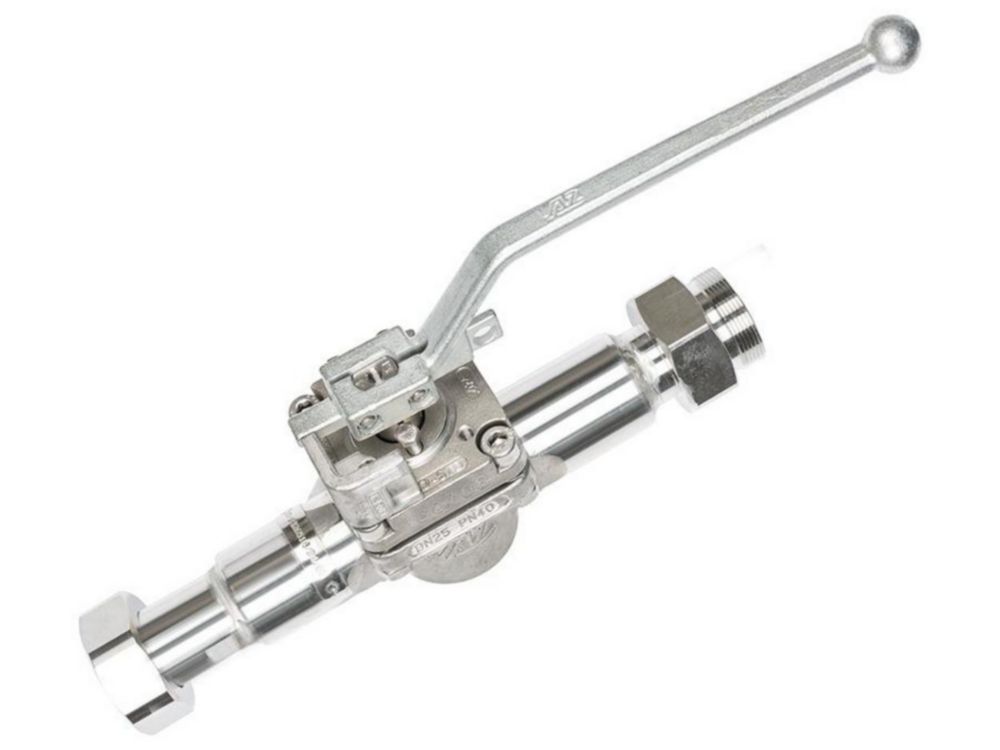 Absperrventil M38x1,5 innen/außen (-60...+200°C)