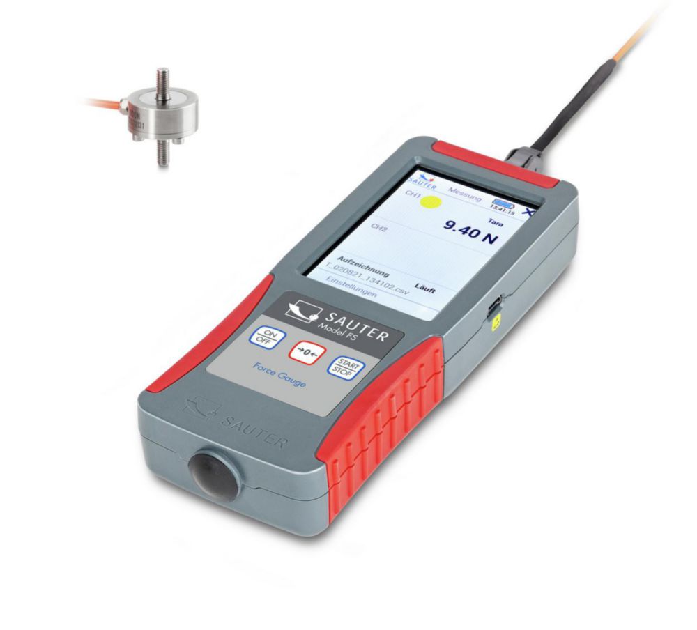 Digitales Kraftmessgerät (externe Messzelle) Max 50 kN; d=10 N