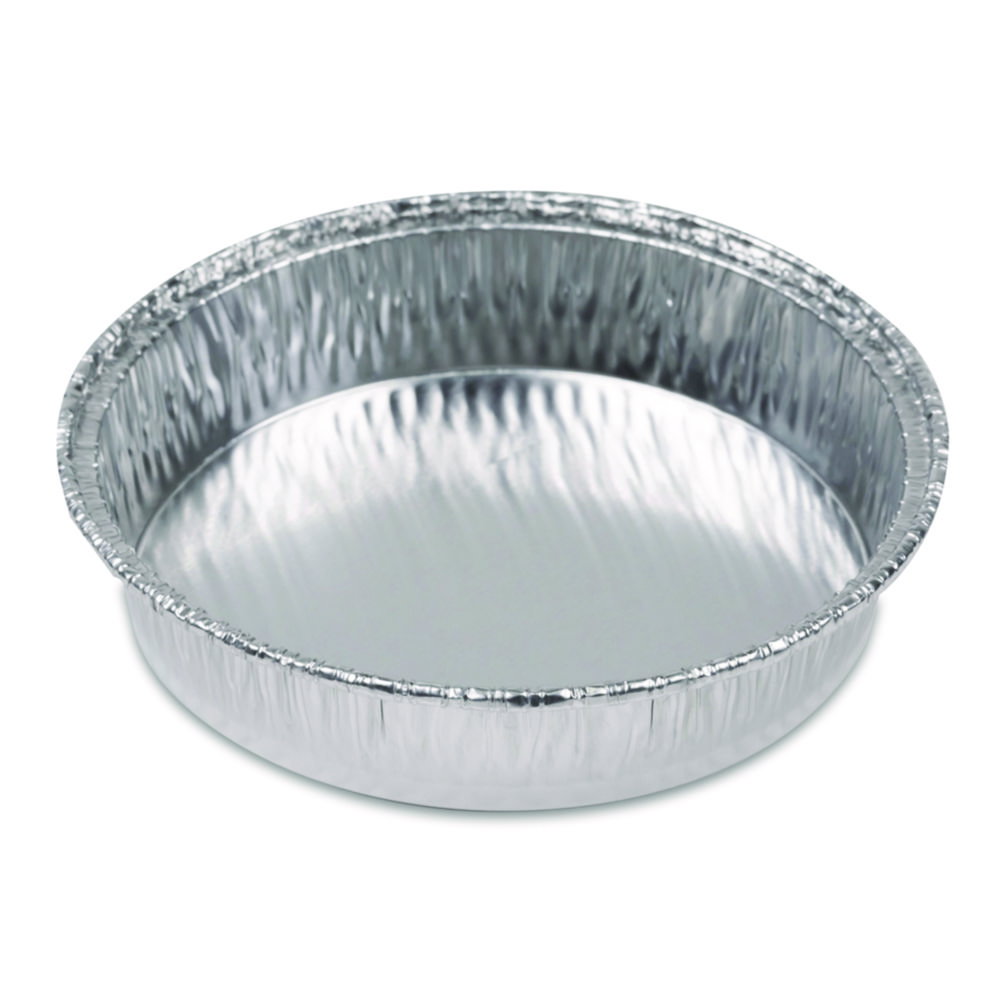 Wägeschalen, Aluminium, gewellte Wände