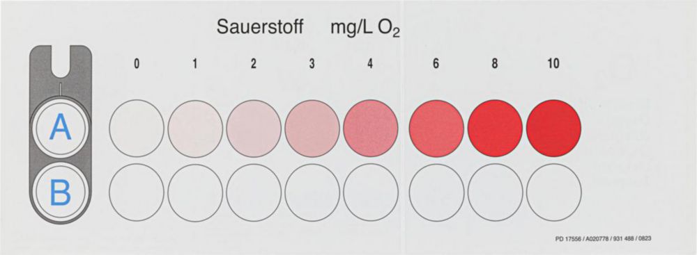 VISOCOLOR ECO Farbkarte Sauerstoff passend zu Art.-Nr. 931088