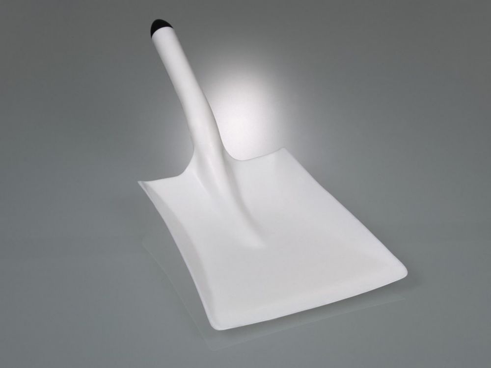 Handschaufel 32x25 cm, weiß Gesamtlänge 53 cm, PP Lebensmittel