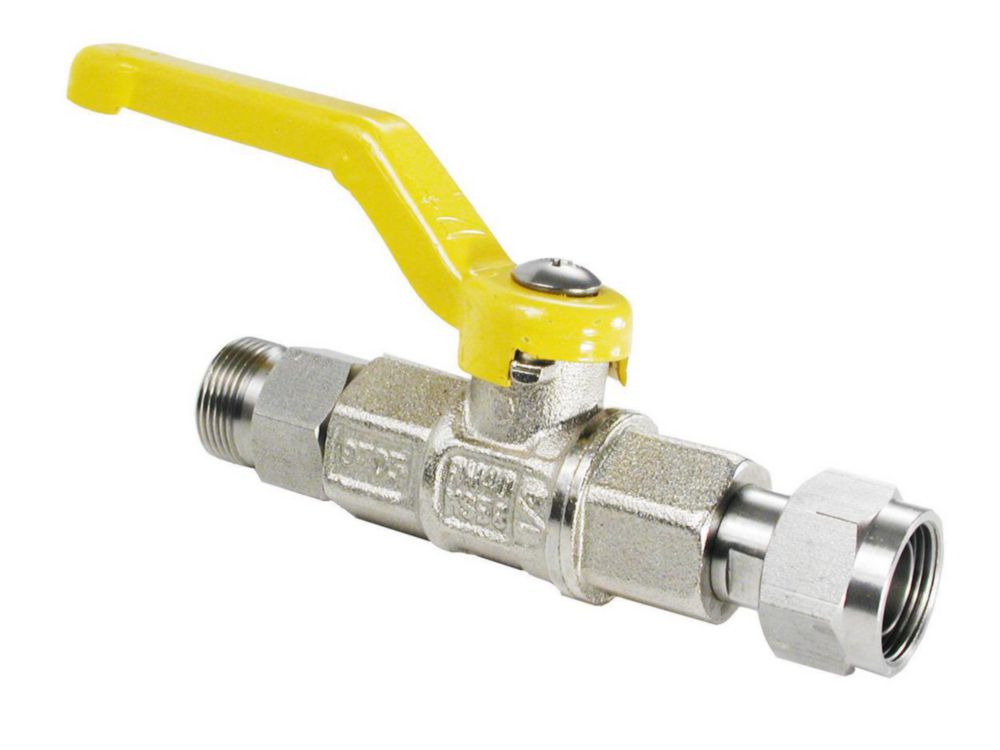 Absperrventil für Temperierkreislauf (max. + 90 °C), M16x1