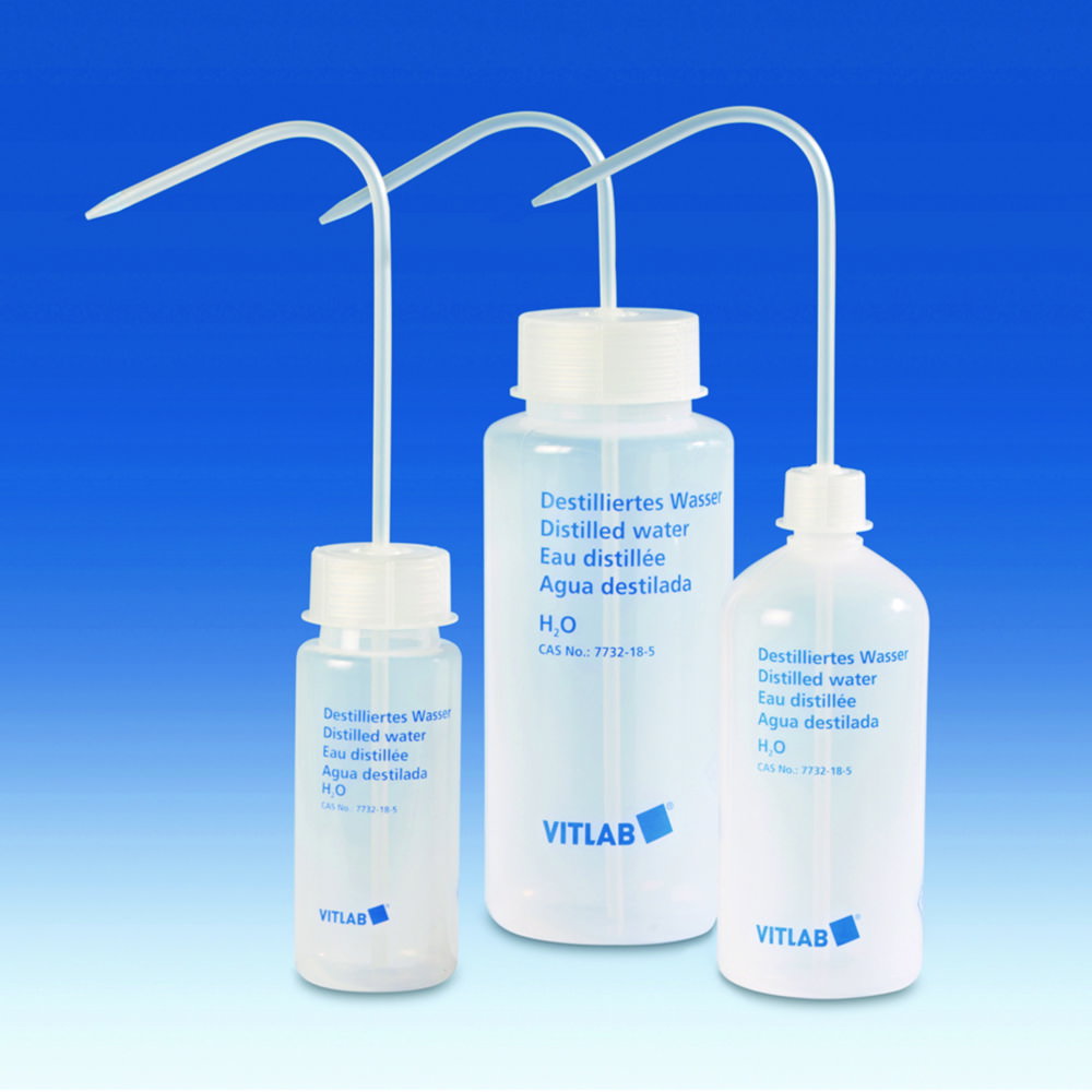 Spritzflaschen mit Aufdruck, LDPE