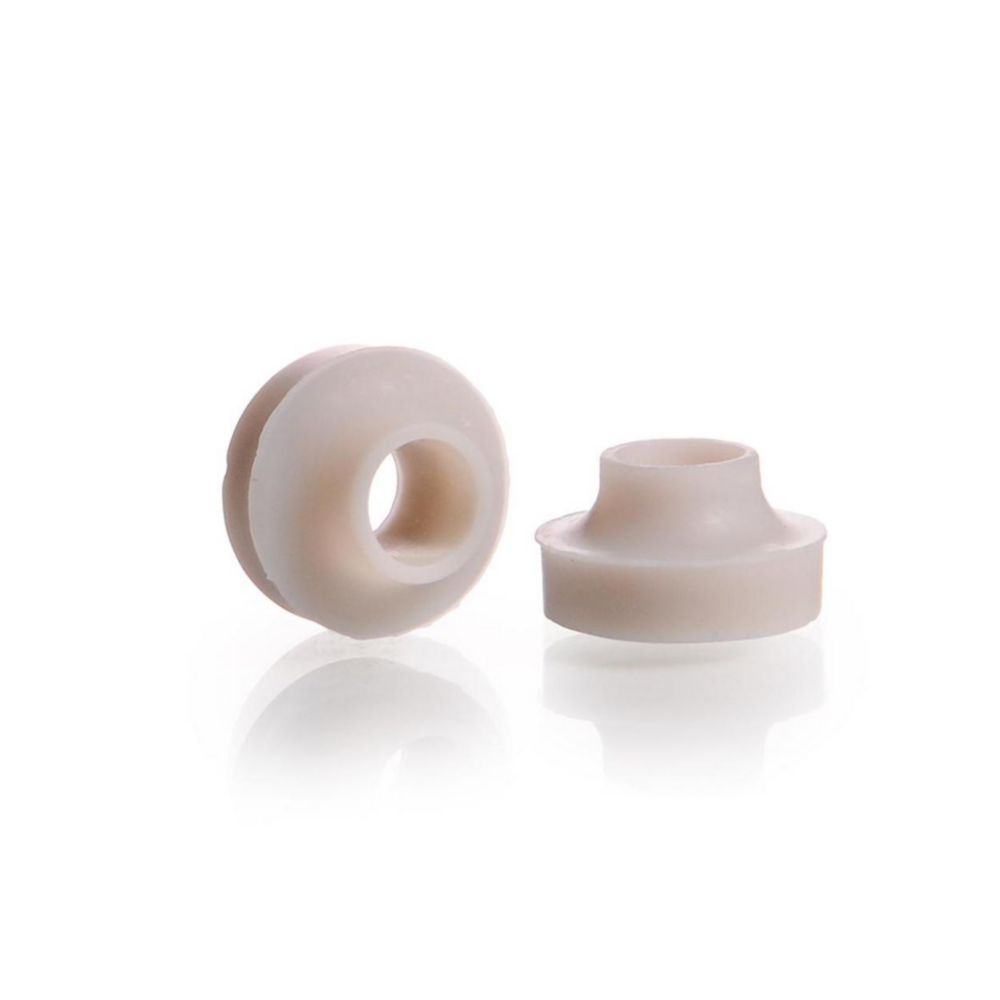 KECK-Absaugstutzen AS M8, Silikondichtung, opak, für Montageset ASM