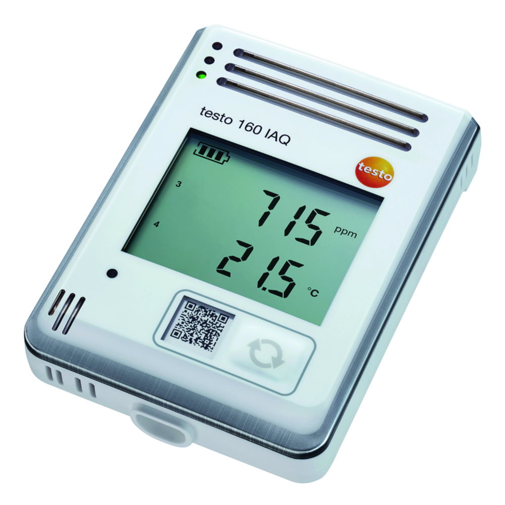 Funk-Datenlogger testo 160 IAQ | Typ: testo 160 IAQ, Temperatur: 0 ... 50 °C