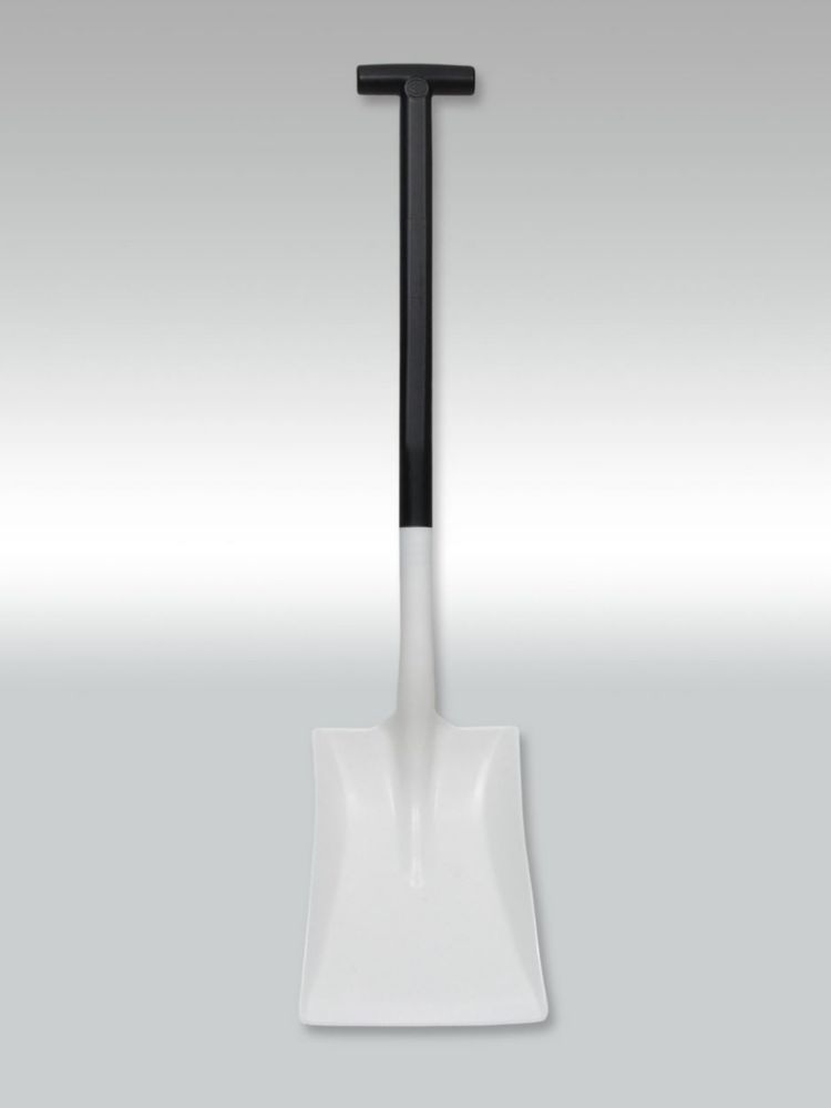 Schaufel Lebensmittel, PP weiß, BxTxL 25x32x97cm
