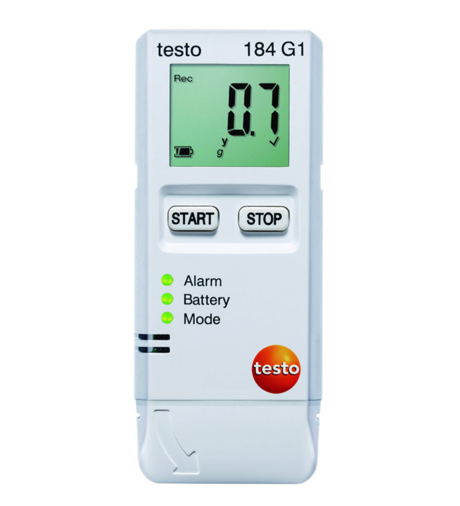 Temperatur-, Feuchte- und Erschütterungslogger testo 184 G1