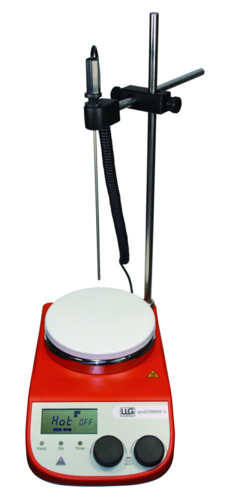 Magnetrührer mit Heizung LLG-uniSTIRRER 5, Komplettset